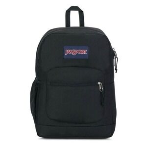 JanSport Cross Town Backpack Black School Travel Daypack JS0A47LW008